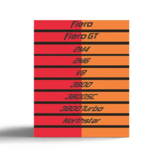 Custom Marker light lenses set front/rear