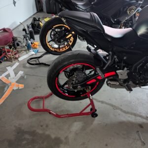 motorcycle rim letters